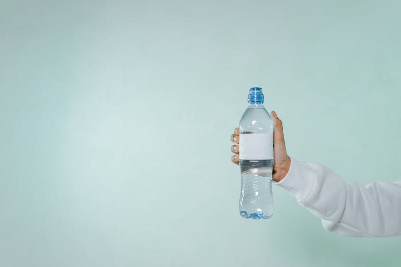 Still Bottled Water at Wing Snob